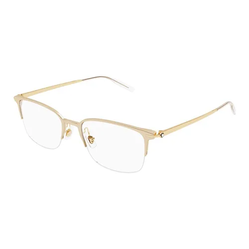 Kính Mắt Cận Nam Montblanc MB0234OK - 001 Gold Eyeglasses Man Màu Vàng Gold