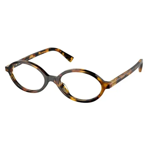 Kính Mắt Cận Nữ Miu Miu Honey Havana Eyeglasses 0MU 01XV VAU1O1 Màu Đồi Mồi