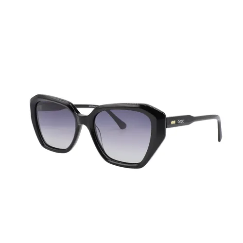 Kính Mát Unisex Ancci AC53407 C01 Màu Đen Xám