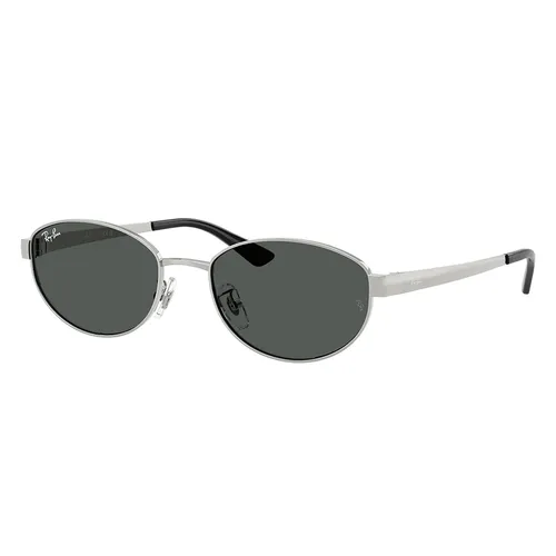 Kính Mát Unisex Rayban Sunglasses 0RB3774D 003/8755 Màu Xám/Bạc
