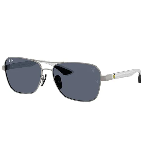 Kính Mát Unisex Rayban Sunglasses 0RB8336M F1168758 Màu Xám/Bạc