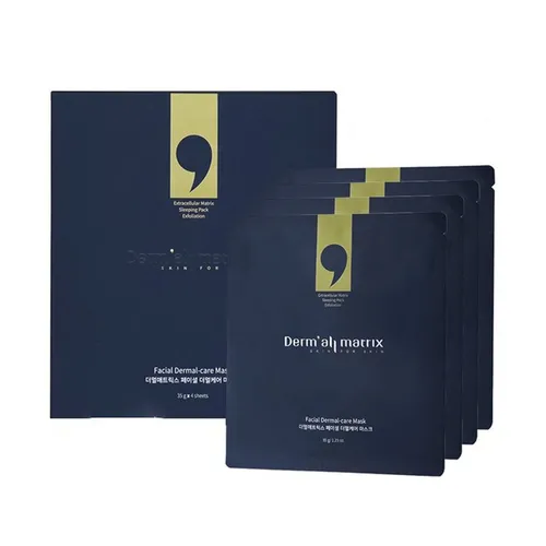 Mặt Nạ Hỗ Trợ Dưỡng Trắng Nâng Cơ Derm All Matrix Facial Dermal-Care Mask