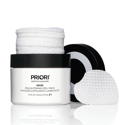 Miếng Bông Tẩy Tế Bào Chết Priori Q+Sod Enlightening Peel Pads 30 Miếng