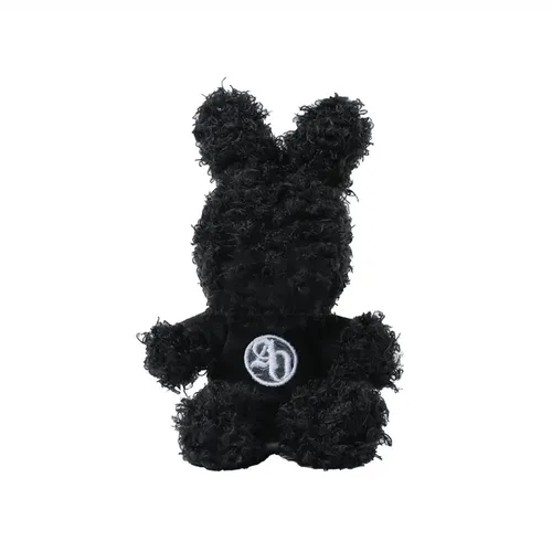 Móc Khóa Acmé De La Vie Fuzzy Rabbit Doll Key Ring Black ADLV-24SS-ACKYFR-BLK Màu Đen