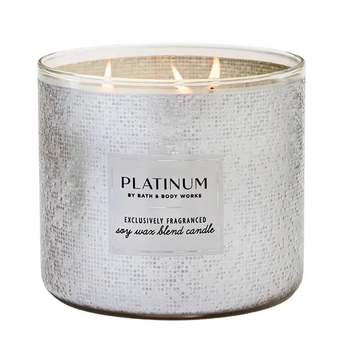 Nến Thơm Bath & Body Works Platinum 3-Wick Candle 411g