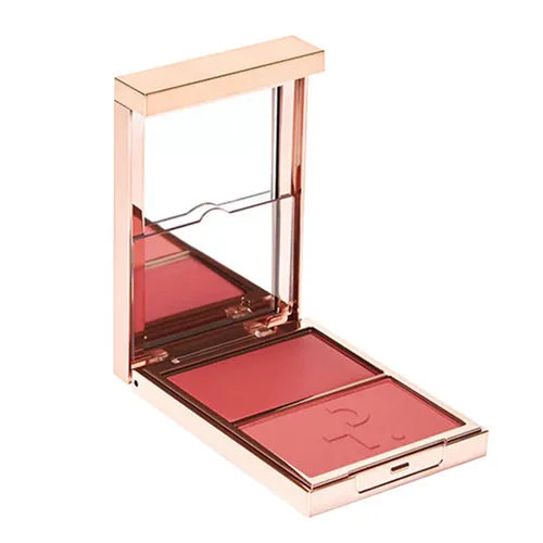 Phấn Má Hồng Patrick Ta 2in1 Double-Take Cream And Power Blush Duo Màu She's That Girl Hồng Nhạt