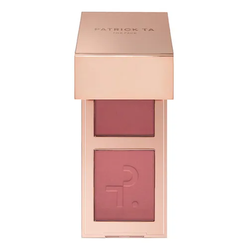 Phấn Má Hồng Patrick Ta Major Headlines Double-Take Crème & Powder Blush Duo Mini - She Goes To The Gym
