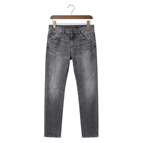 Quần Jean Nam Dolce & Gabbana D&G Tag Sport Regular GYJCCD G8NX8 Màu Xám Size 46