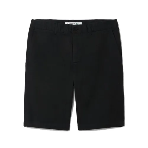 Quần Short Nam Lacoste Chino FH3347 031 Màu Đen Size 40