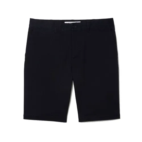 Quần Short Nam Lacoste Chino FH3347 HDE Màu Xanh Navy Size 40