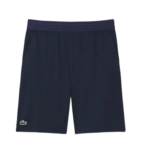 Quần Short Nam Lacoste Ultra Dry Stretch Tennis Shorts GH4775 - 166 Màu Xanh Navy Size 3