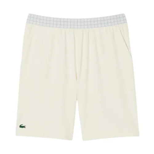 Quần Short Lacoste Ultra Dry Stretch Tennis Shorts GH4775 - XFJ Màu Trắng Kem Size 3