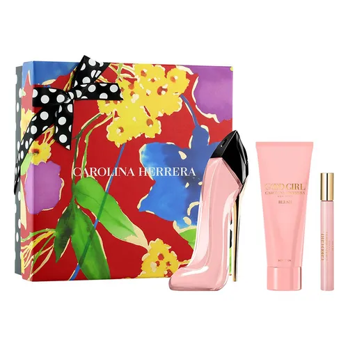 Set Nước Hoa Nữ Carolina Herrera Good Girl Blush EDP 3 Món (EDP 80ml + EDP 10ml + Body Lotion 100ml)