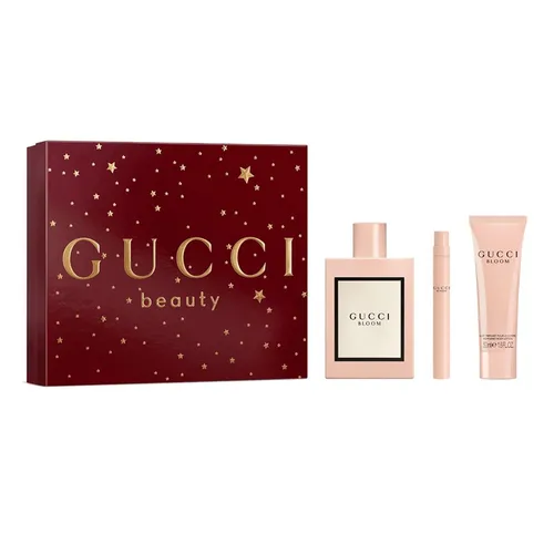 Set Nước Hoa Nữ Gucci Bloom EDP (100ml + Mini 10ml + Dưỡng Thể Body Lotion 50ml)