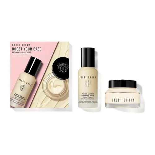 Set Serum Và Kem Lót Bobbi Brown Boost Your Base Vitamin Enriched 2 Món