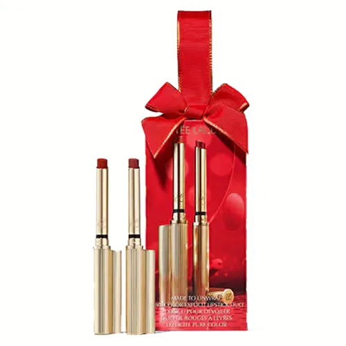 Set Son Lì Estée Lauder Made To Unwrap Pure Colour Explicit Lipstick Duo 2 Món (404 No Tomorrow + 119 Out of Time)