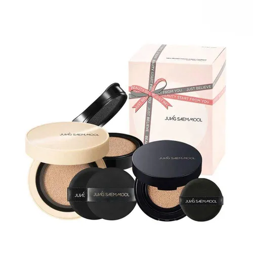 Set Trang Điểm Jung Saem Mool Essential Skin 4 Món Tone 21 Sáng Tự Nhiên