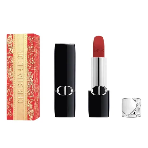 Son Dior Rouge Dior Color Lipstick Limited Veil Finish 756 Organza Màu Đỏ Gạch
