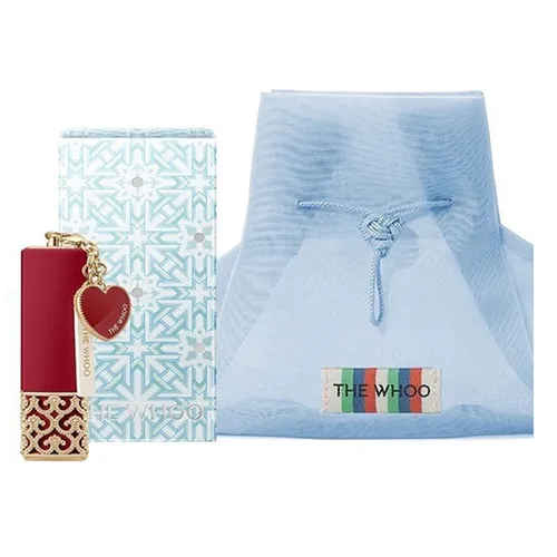 Son Whoo Gongjinhyang Mi Velvet Lip Rouge No.18 Rose Pink Màu Hồng Đất (Kèm Túi Vải)