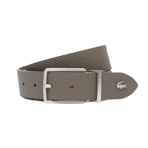 Thắt Lưng Nam Lacoste Chantaco Reversible Leather Belt RC4085 Q80 Màu Nâu Size 110
