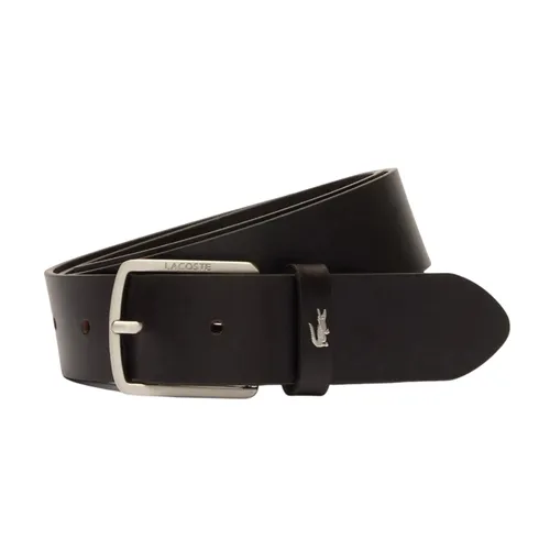 Thắt Lưng Nam Lacoste Smooth Leather Belt RC4082 028 Màu Nâu Đen Size 95