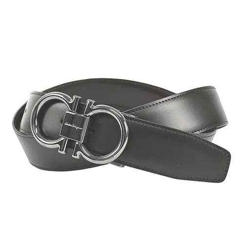 Thắt Lưng Nam Salvatore Ferragamo 679938 694531 Belt Men's Black Bản 3.5cm Màu Đen Size 100