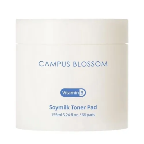 Toner Pad Dưỡng Ẩm Da Campus Blossom Soymilk Toner Pad 66 Miếng
