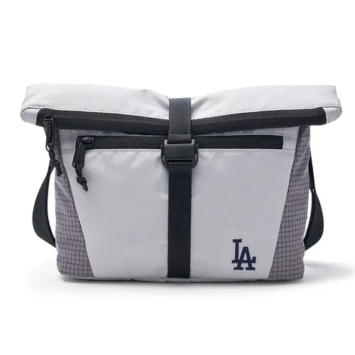 Túi Đeo Chéo MLB Korea Basic Golf Core Crossbody Bag LA Dodgers 3ACRB025N-07GRL Màu Xám