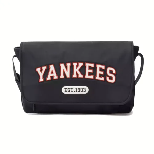 Túi Đeo Chéo MLB Varsity Nylon Messenger Bag New York Yankees 3ACRL014N-50BKS Màu Đen