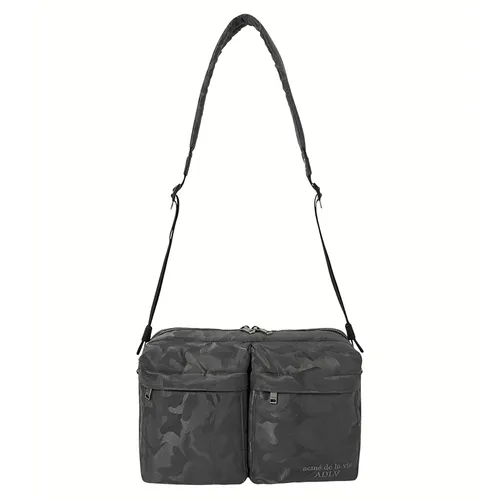 Túi Đeo Chéo Nam Acmé De La Vie Camouflage Square Cross Bag 25SS-AC-BA-LG-CMB-KKI Màu Xám Camo