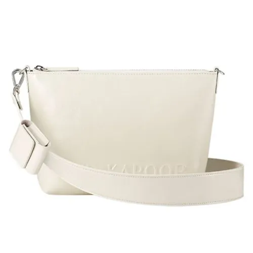 Túi Đeo Chéo Nữ Find Kapoor Flatback 21 Lettering White Màu Trắng