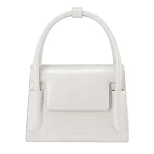 Túi Đeo Chéo Nữ Find Kapoor Marty Bag 18 Crinkled Ivory Màu Trắng