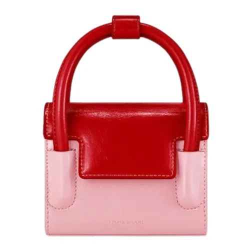 Túi Đeo Chéo Nữ Find Kapoor Mini Marty Crinkled Màu Đỏ Hồng