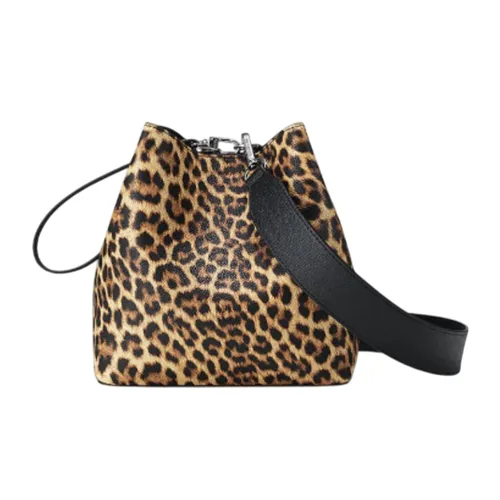 Túi Đeo Chéo Nữ Find Kapoor Pingo Bag 20 Leopard Basic Brown Màu Nâu Da Báo