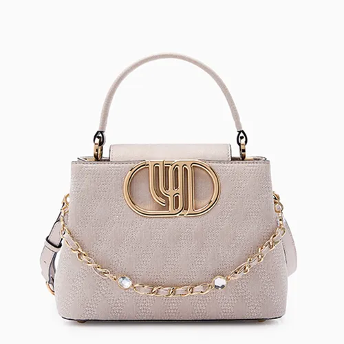 Túi Đeo Chéo Nữ Lyn Andreana Infinite Top Handle Handbag - Light Beige L26CBWC018 Màu Be Nhạt