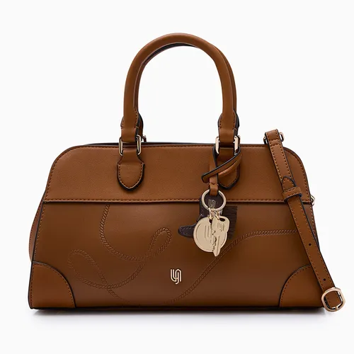 Túi Đeo Chéo Nữ Lyn Arizonia Infinite Top Handle Handbag - Tan L26CBWA082 Màu Nâu