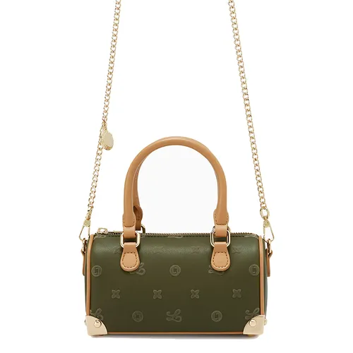 Túi Đeo Chéo Nữ Lyn Ashlyn Mini Handle Crossbody Bag - Dark Green L26CBWA007 Màu Xanh Green