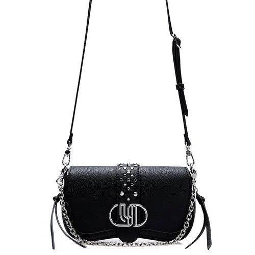 Túi Đeo Chéo Nữ Lyn Bianca Infinite S Crossbody Bag - Black L26SBWA007 Màu Đen