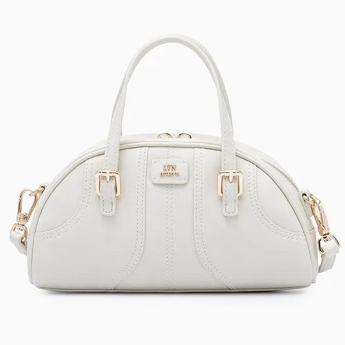 Túi Đeo Chéo Nữ Lyn Dandi Top Handle Handbag - Ivory L26CBWA038 Màu Trắng Kem