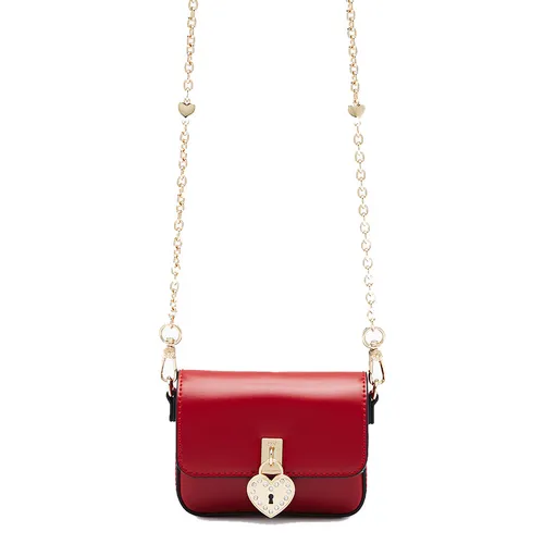 Túi Đeo Chéo Nữ Lyn Esme Mini Crossbody Bag - Red L26CBWA153 Màu Đỏ