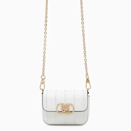 Túi Đeo Chéo Nữ Lyn Nova Infinite Mini Crossbody Bag - Off-White L26CBWA058 Màu Trắng