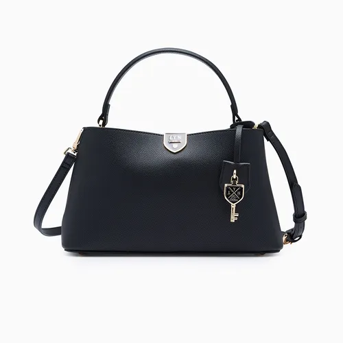 Túi Đeo Chéo Nữ Lyn Re-Edit Amanti Top M Handbag - Black L26CBWA117 Màu Đen