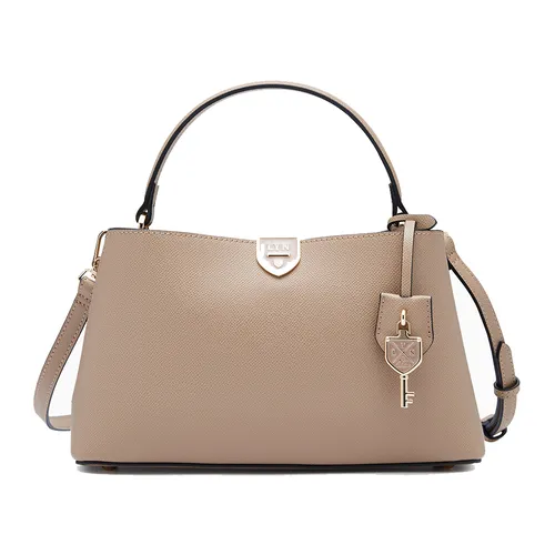 Túi Đeo Chéo Nữ Lyn Re-Edit Amanti Top M Handbag L26CBWA117 Màu Taupe