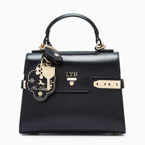 Túi Đeo Chéo Nữ Lyn Re-Edit Bliss Top Handle S Handbag - Black L26CBWA151 Màu Đen