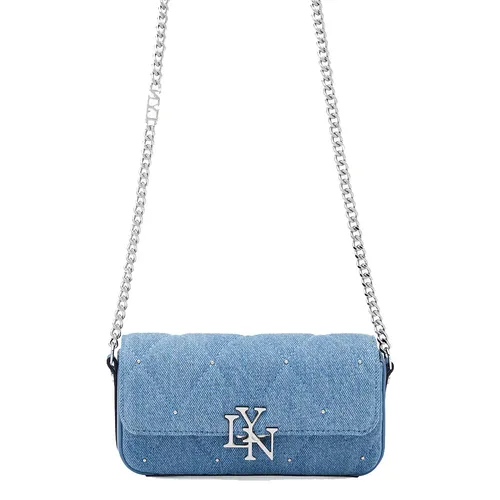 Túi Đeo Chéo Nữ Lyn Rexha Denim Crossbody Bag - Blue Variation 2 L26CBWA114 Màu Xanh Blue