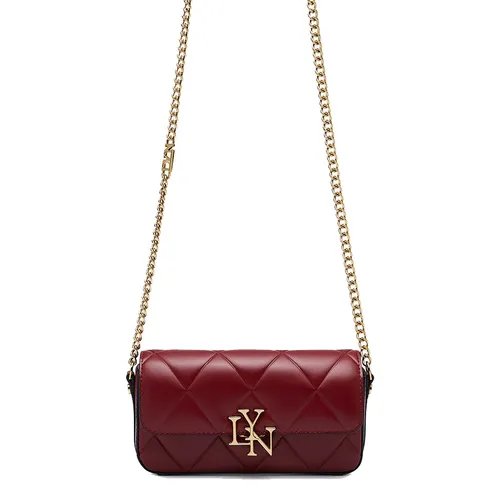 Túi Đeo Chéo Nữ Lyn Rexha Flap Phone Wallet On Chain - Dark Red LL24CWF039 Màu Đỏ