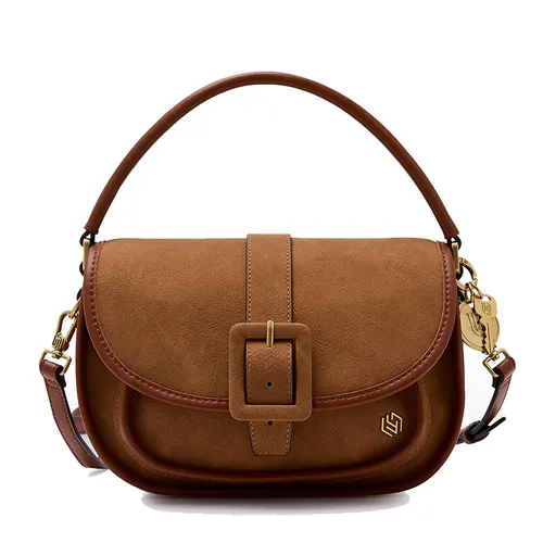 Túi Đeo Chéo Nữ Lyn Tanya Infinite Crossbody Bag - Light Brown L26SBWA004 Màu Nâu