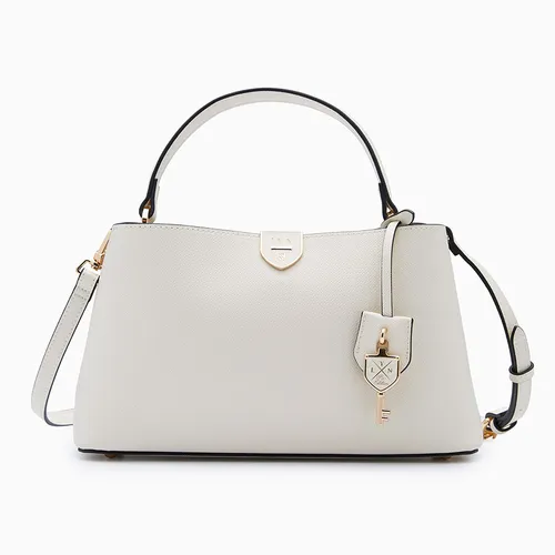 Túi Đeo Chéo Nữ Lyn Re-Edit Amanti Top M Handbag - Ivory L26CBWA117 Màu Trắng Kem