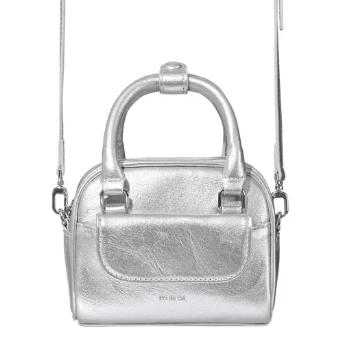 Túi Đeo Chéo Nữ Stand Oil Chubby Bag Tiny Màu Bạc