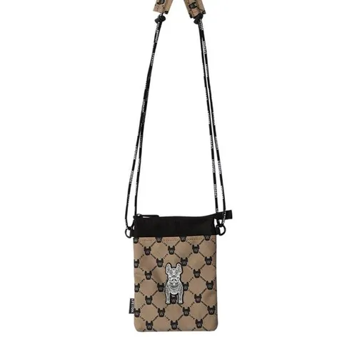 Túi Đeo Chéo Unisex Lifework Radog Flat Phone Bag Pattern LW235BG404 Màu Be